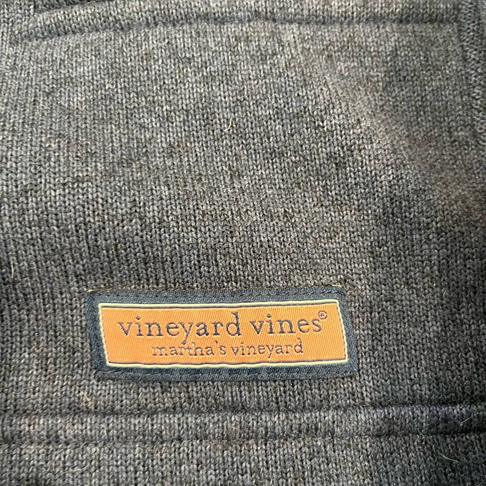 Vinyard Vines shep shirt, thick material. Custom American Flag, and Long Island - Picture 5 of 5